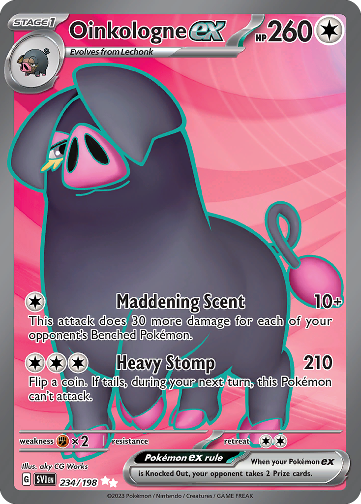 Oinkologne ex (158/198) [Prize Pack Series Three] | Odin's Place