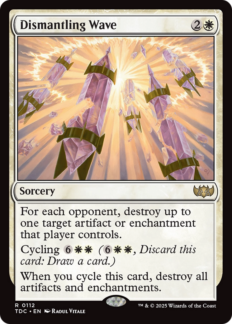 Dismantling Wave [Tarkir: Dragonstorm Commander] | Dragon's Lair Comics and Fantasy Houston TX