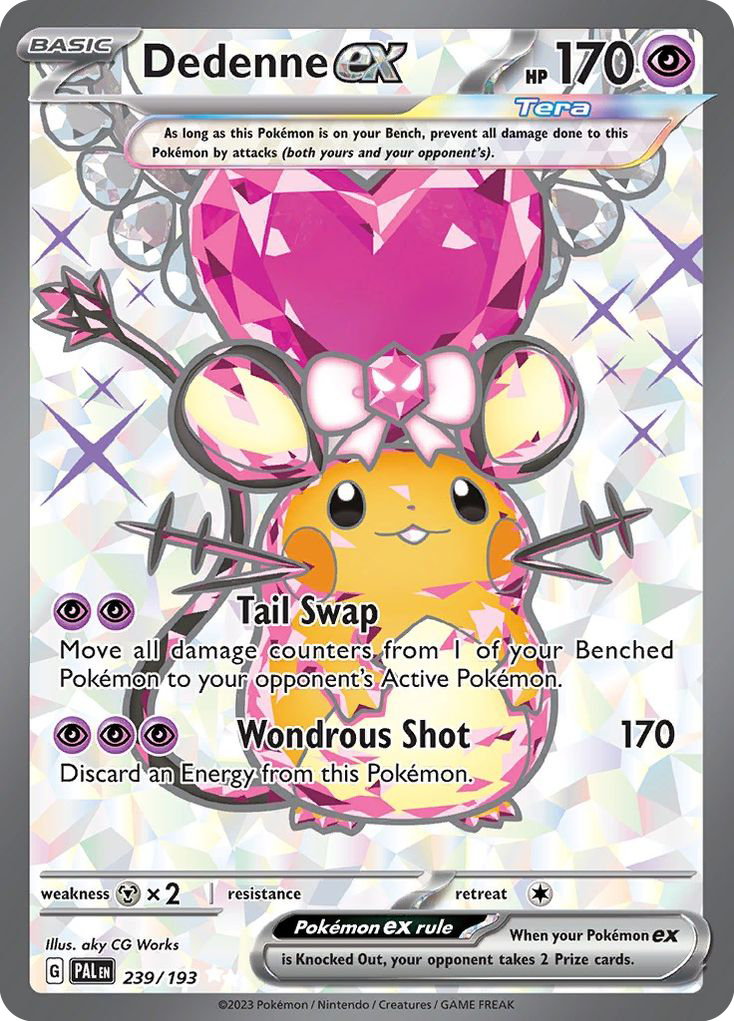 Dedenne ex (093/193) [Prize Pack Series Four] | Odin's Place