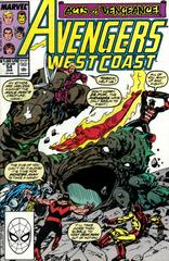 Avengers West Coast #54 (Newsstand) | Dragon's Lair Comics and Fantasy Houston TX