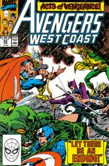 Avengers West Coast #55 (Newsstand) | Dragon's Lair Comics and Fantasy Houston TX