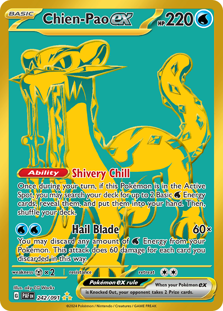 Chien-Pao ex (061/193) [Prize Pack Series Four] | Odin's Place