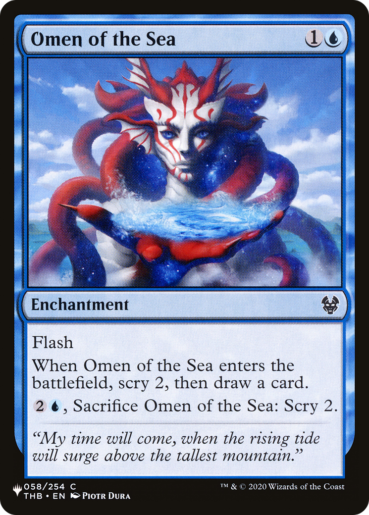 Omen of the Sea [The List] | Dragon's Lair Comics and Fantasy Houston TX