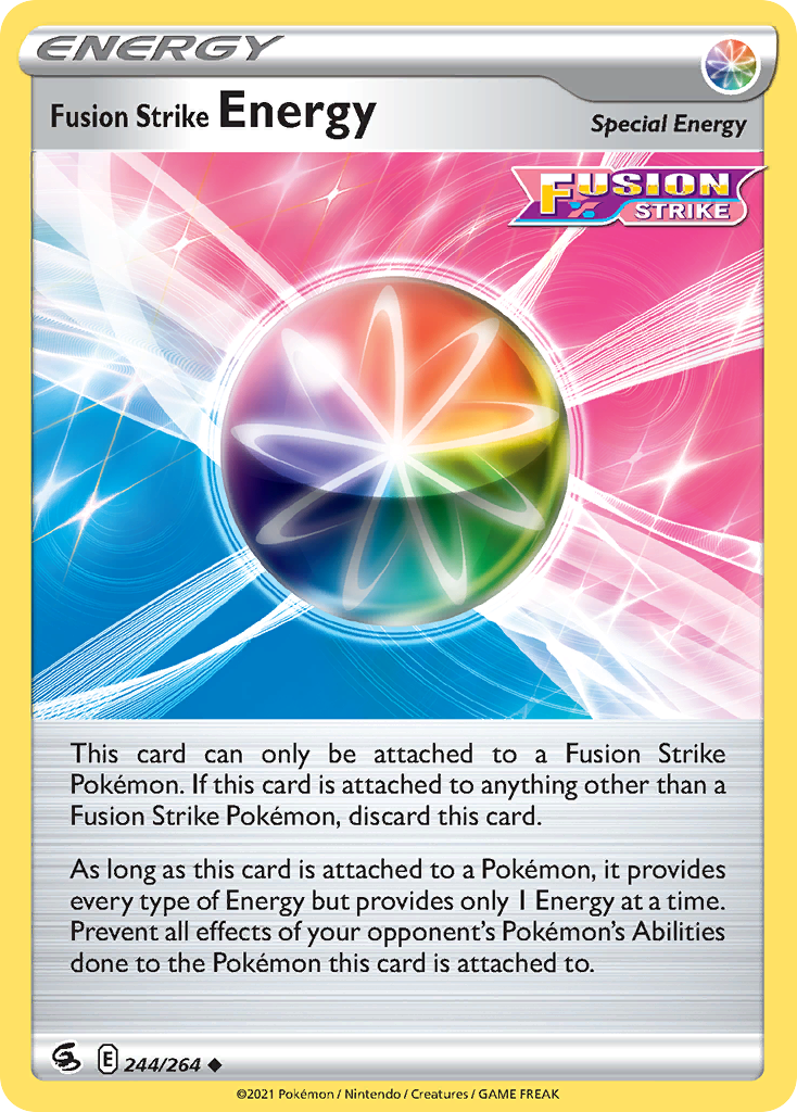 Fusion Strike Energy (244/264) [Prize Pack Series Two] | Odin's Place