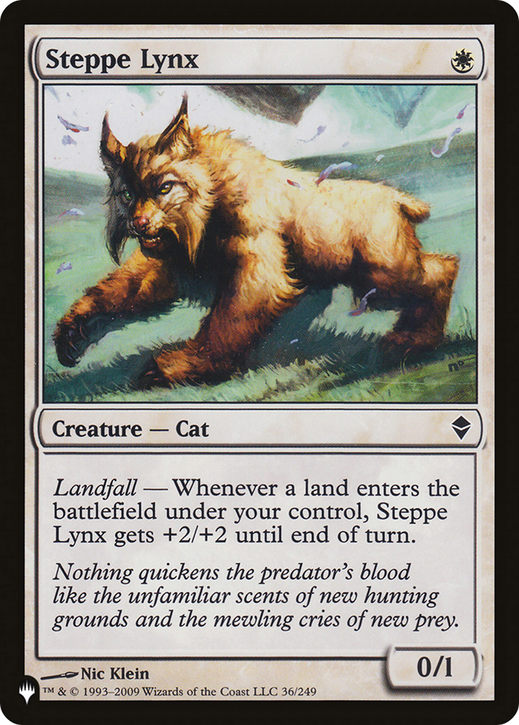 Steppe Lynx [The List] | Dragon's Lair Comics and Fantasy Houston TX