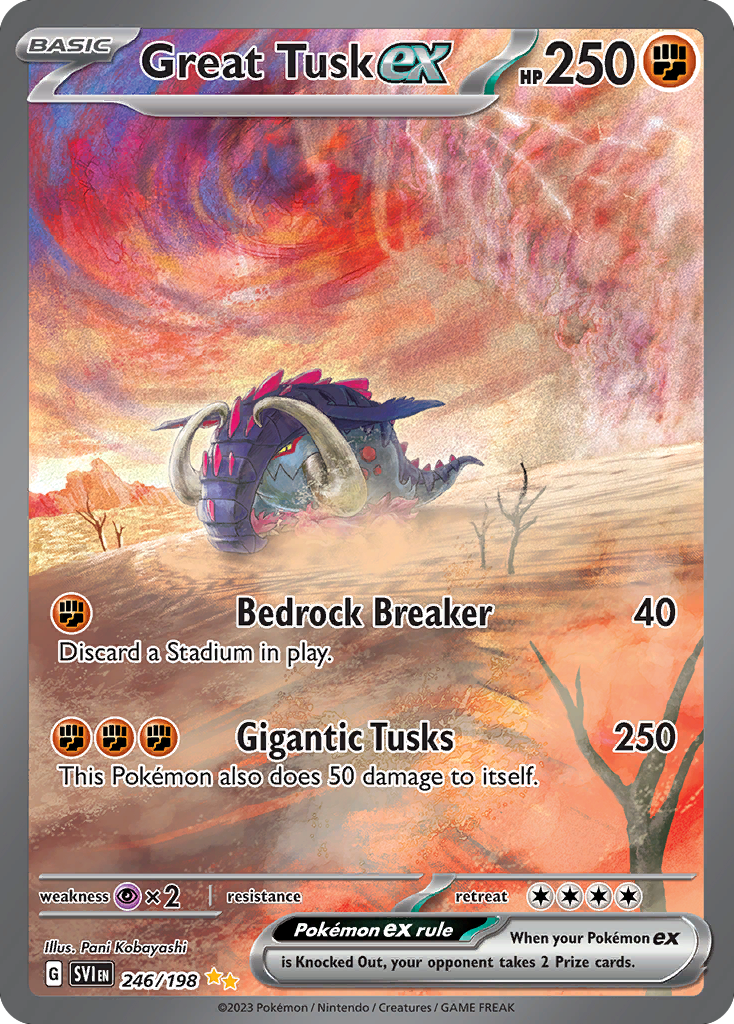 Great Tusk (097/162) [Scarlet & Violet: Temporal Forces] | Odin's Place