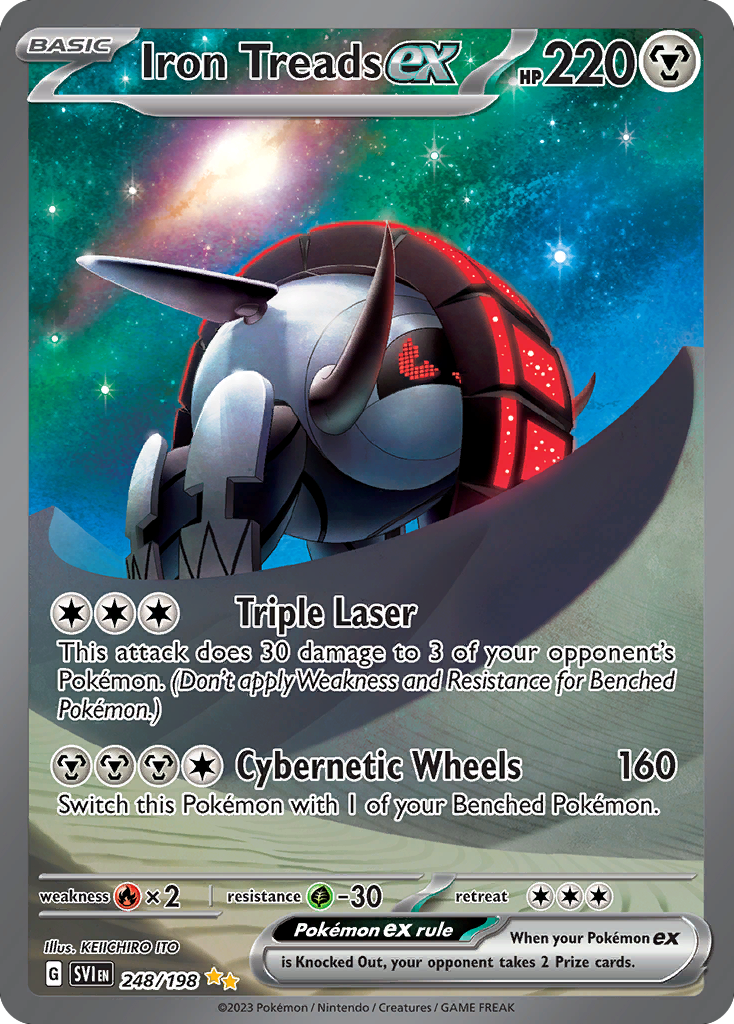Iron Treads (118/162) [Scarlet & Violet: Temporal Forces] | Odin's Place