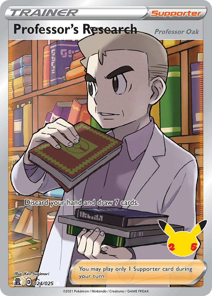 Professor Oak (CLC) [Trading Card Game Classic] | Odin's Place