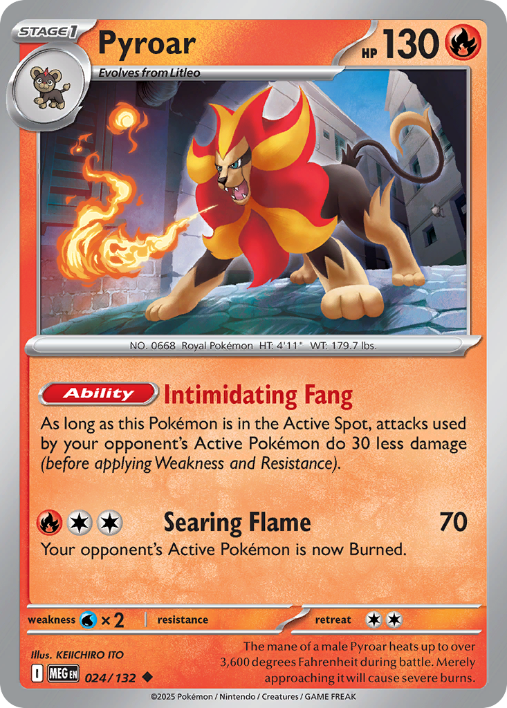 Pyroar (016/131) (Master Ball Pattern) [Scarlet & Violet: Prismatic Evolutions] | Odin's Place