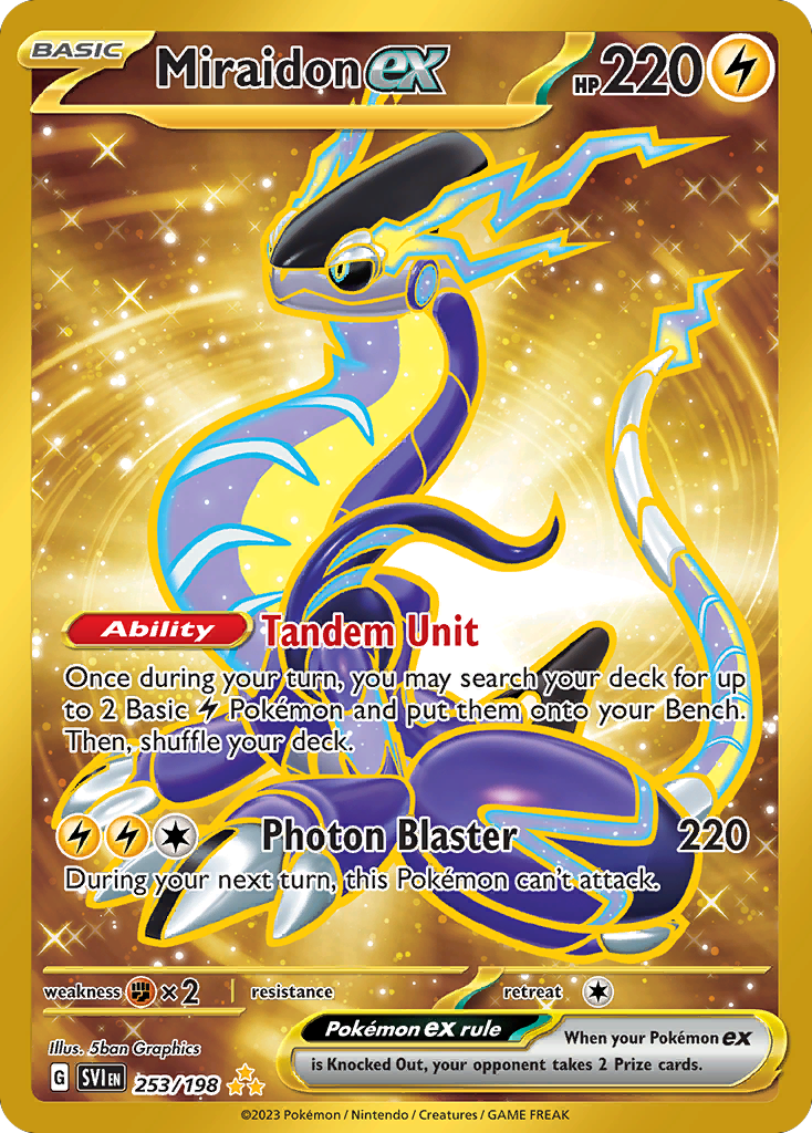 Miraidon ex (122/162) [Scarlet & Violet: Temporal Forces] | Odin's Place