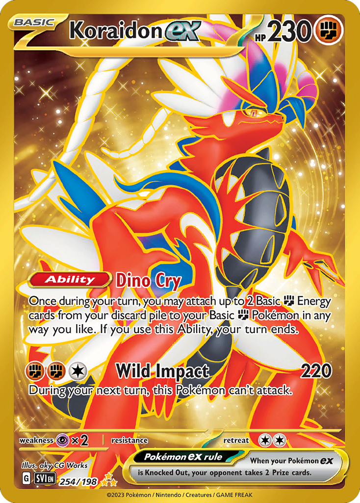 Koraidon ex (120/162) [Scarlet & Violet: Temporal Forces] | Odin's Place
