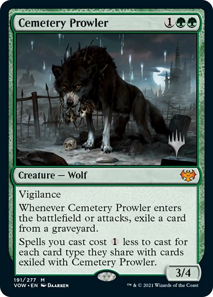 Cemetery Prowler (Promo Pack) [Aetherdrift Promos] | Dragon's Lair Comics and Fantasy Houston TX