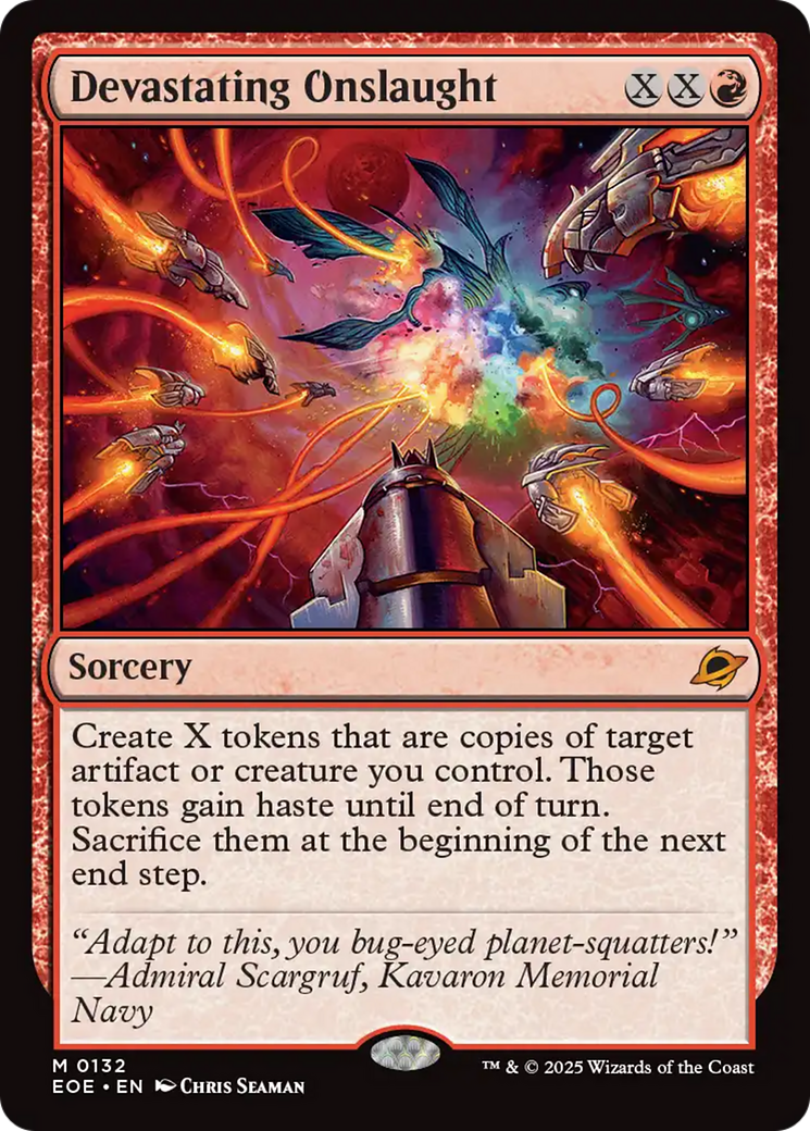 Devastating Onslaught [Edge of Eternities] | Dragon's Lair Comics and Fantasy Houston TX