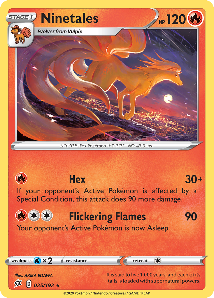 Ninetales (025/192) [Sword & Shield: Rebel Clash] | Odin's Place
