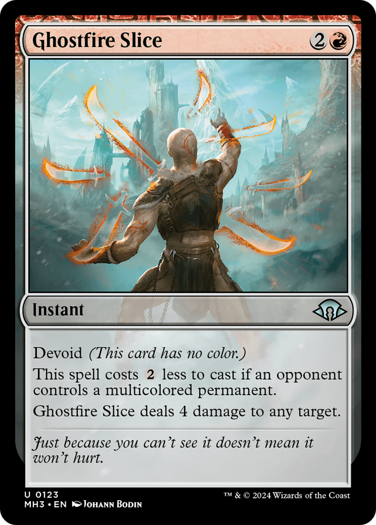 Ghostfire Slice [Modern Horizons 3] | Dragon's Lair Comics and Fantasy Houston TX
