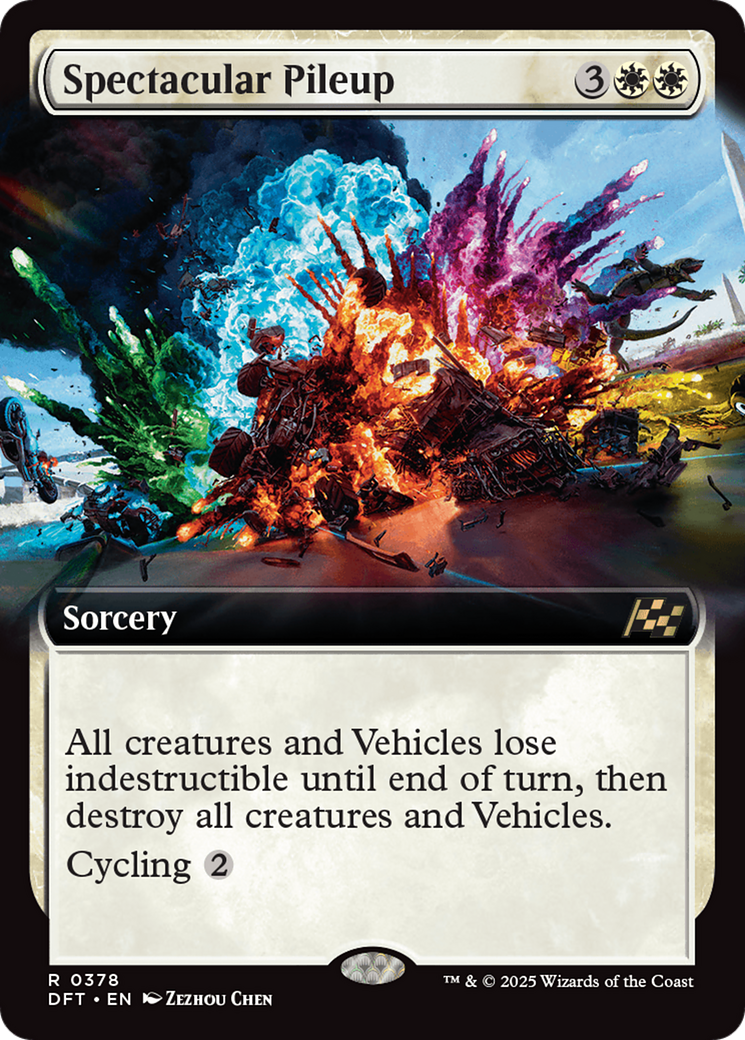 Spectacular Pileup (Extended Art) [Aetherdrift] | Dragon's Lair Comics and Fantasy Houston TX