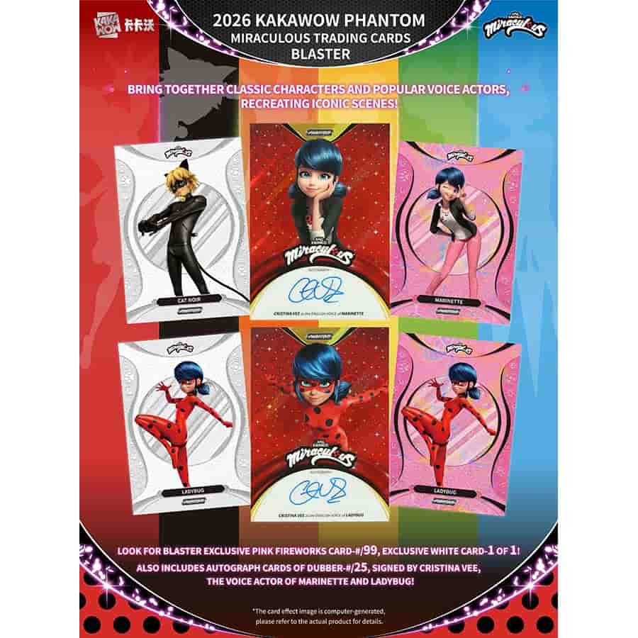 Miraculous Trading Card Blaster Box | Odin's Place