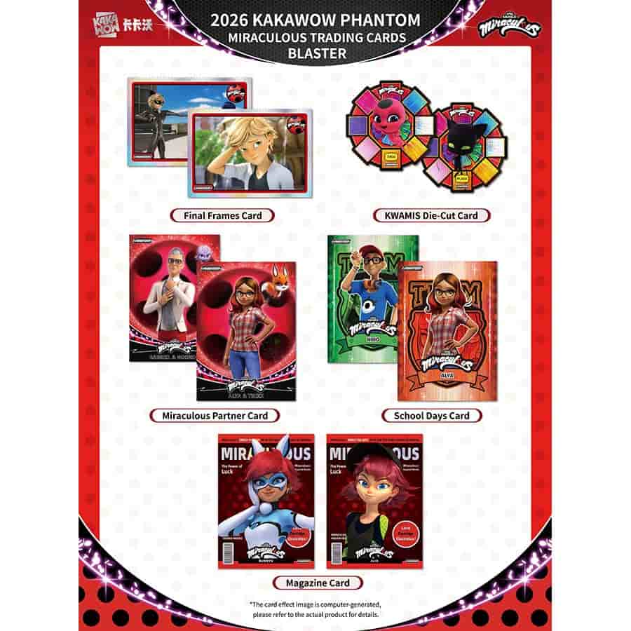 Miraculous Trading Card Blaster Box | Odin's Place