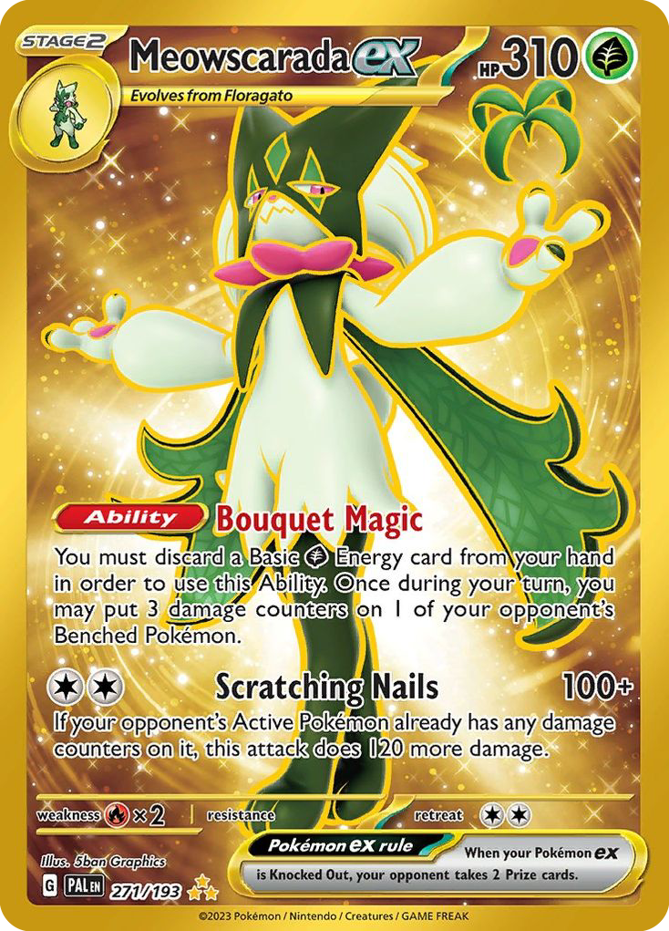 Meowscarada ex (015/193) [Prize Pack Series Four] | Odin's Place