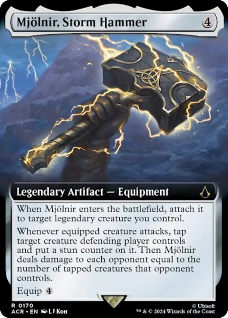 Mjolnir, Storm Hammer (Extended Art) [Assassin's Creed] | Dragon's Lair Comics and Fantasy Houston TX