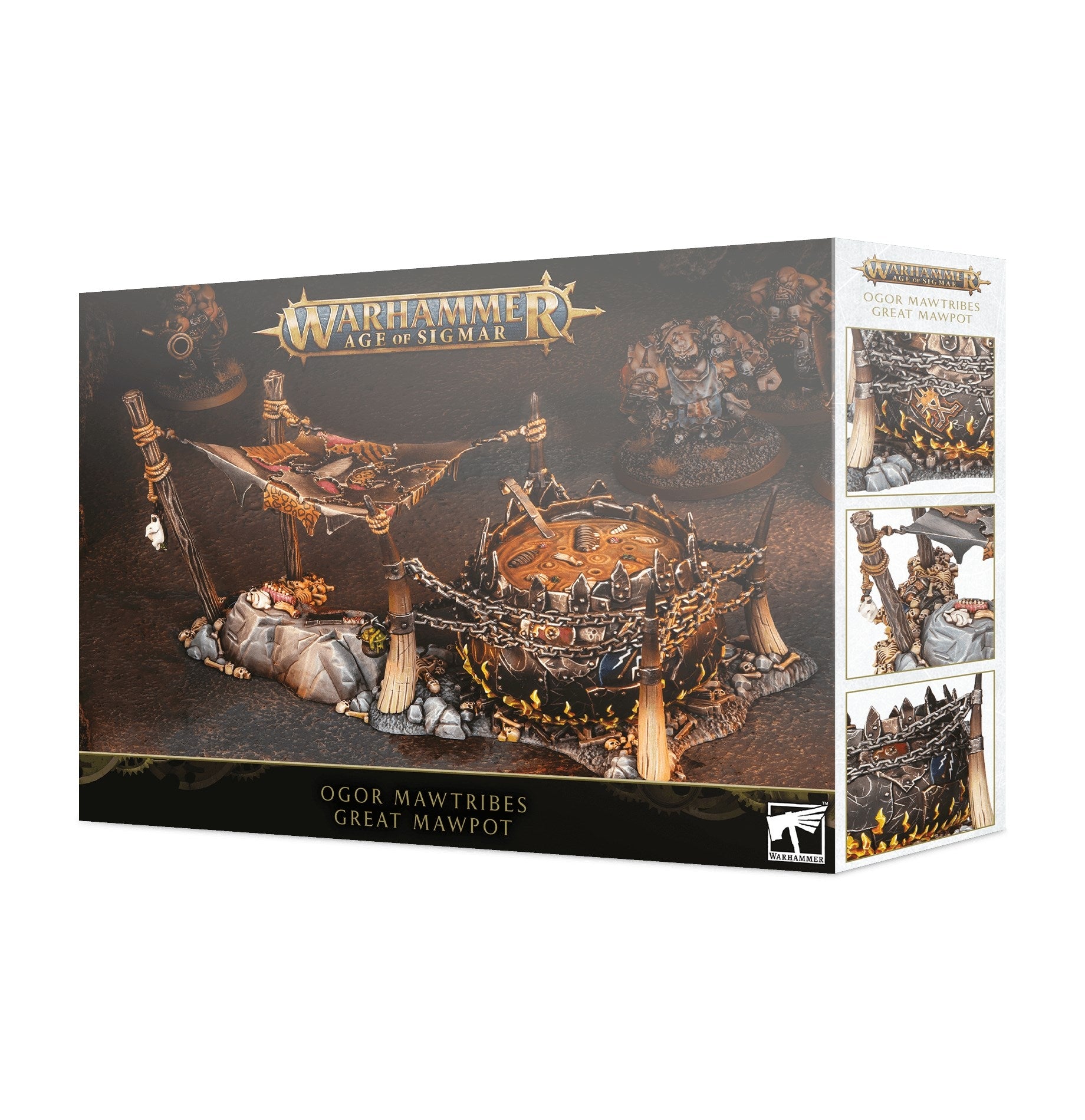 Image for Warhammer: Age of Sigmar - Ogor Mawtribes Great Mawpot - Warhammer Box Sets | Dragon's Lair Comics and Fantasy Houston TX
