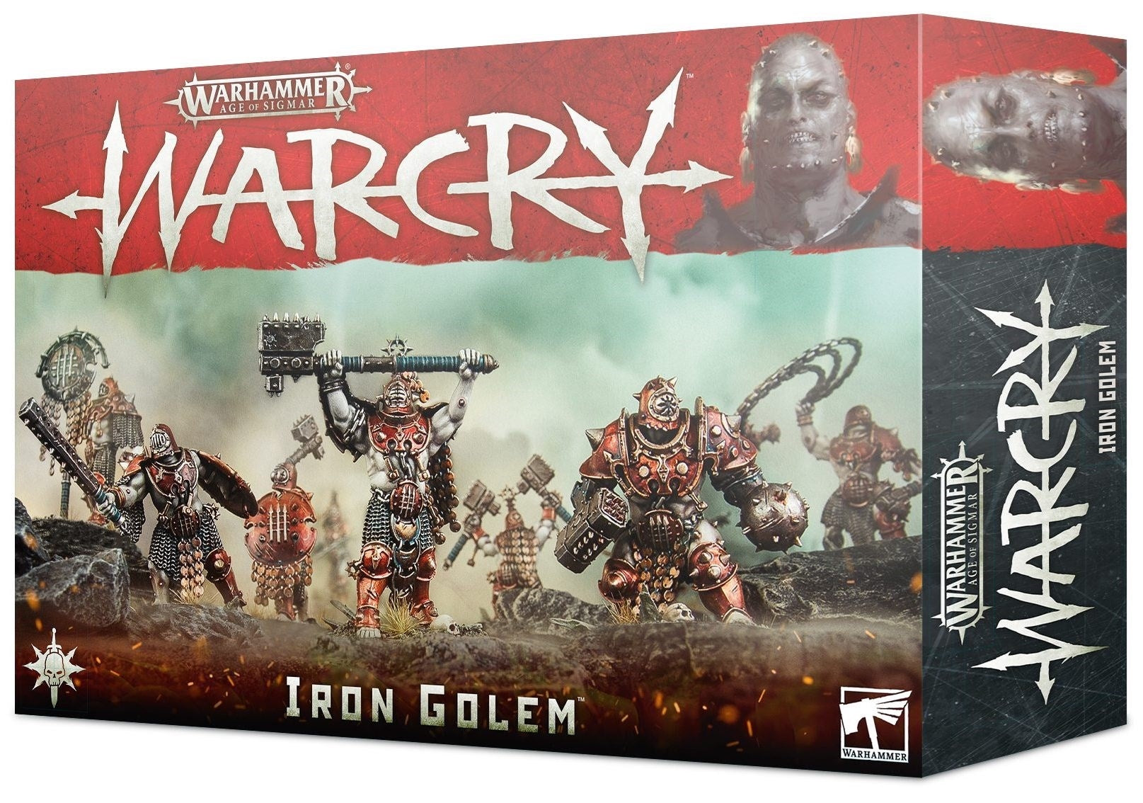 Image for Warhammer: Age of Sigmar - Warcry Warband: Iron Golem - Warhammer Box Sets | Dragon's Lair Comics and Fantasy Houston TX