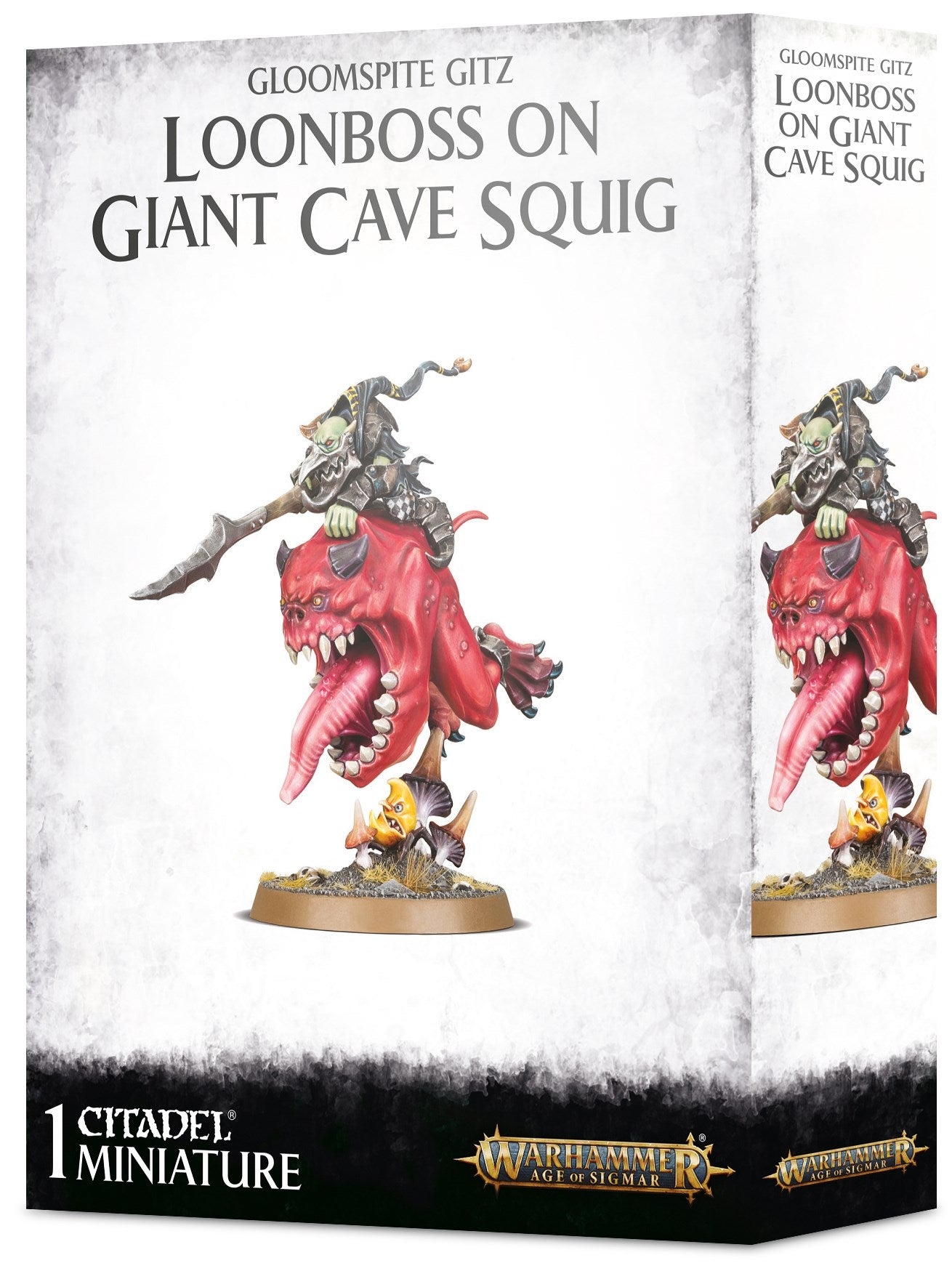 Image for Warhammer: Age of Sigmar - Gloomspite Gitz: Loonboss on Giant Cave Squig - Warhammer Box Sets | Dragon's Lair Comics and Fantasy Houston TX