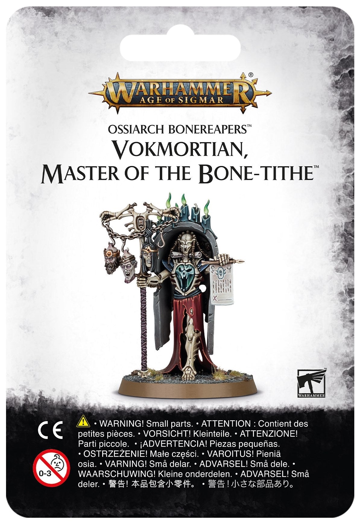 Image for Warhammer: Age of Sigmar - Ossiarch Bonereapers: Vokmortian, Master of the Bone-tithe - Warhammer Box Sets | Dragon's Lair Comics and Fantasy Houston TX