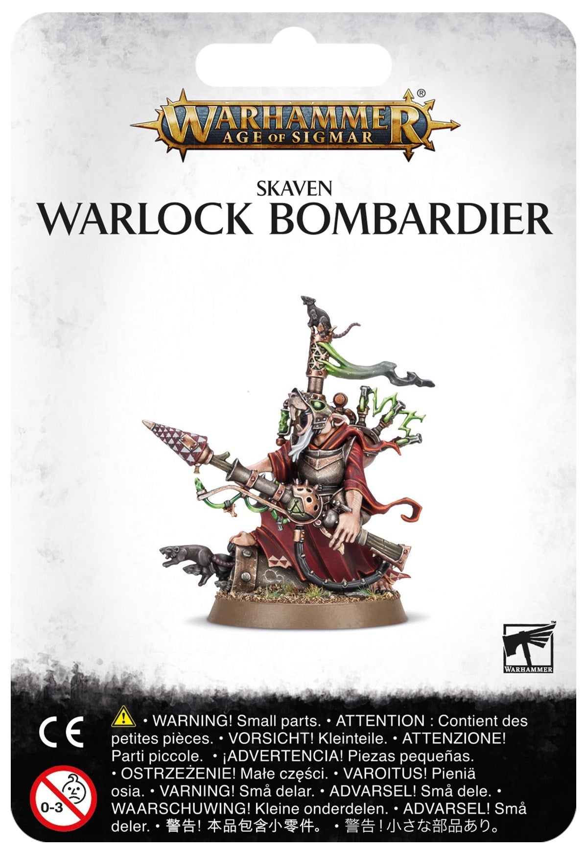 Image for Warhammer: Age of Sigmar - Skaven, Warlock Bombardier - Warhammer Box Sets | Dragon's Lair Comics and Fantasy Houston TX
