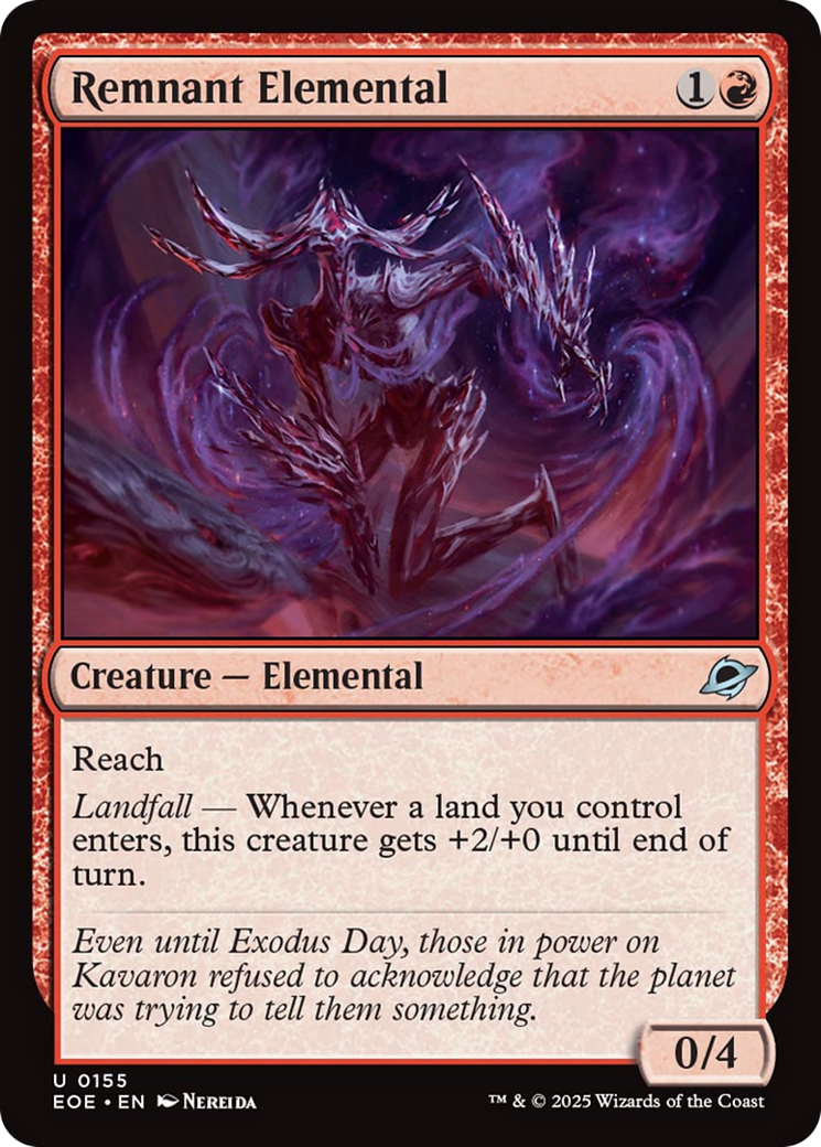 Remnant Elemental [Edge of Eternities] | Dragon's Lair Comics and Fantasy Houston TX
