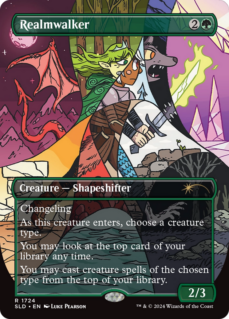 Realmwalker (Rainbow Foil) [Secret Lair Drop Series] | Dragon's Lair Comics and Fantasy Houston TX