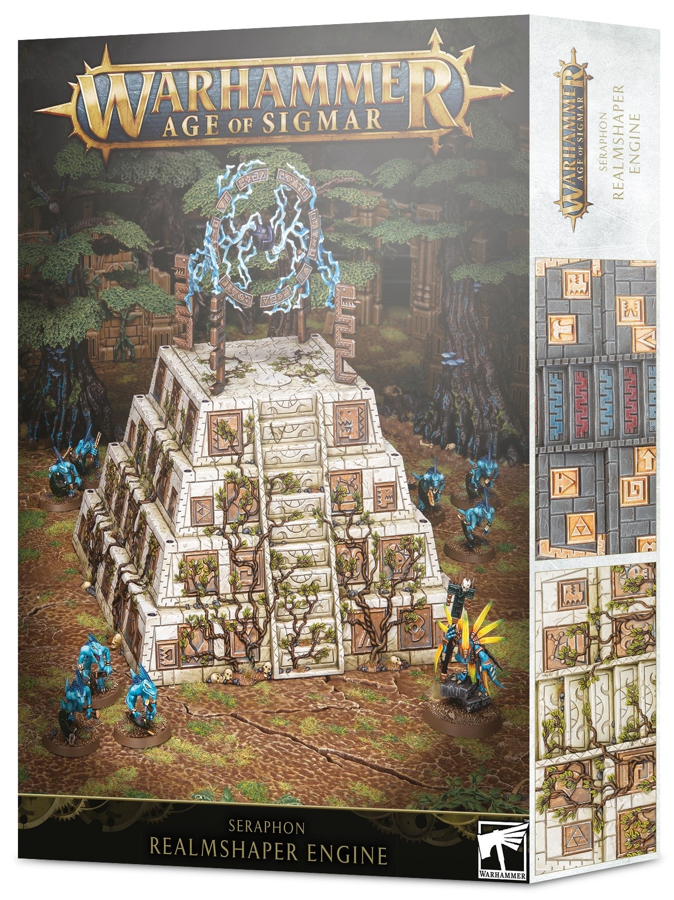 Image for Warhammer: Age of Sigmar - Seraphon Realmshaper Engine - Warhammer Box Sets | Dragon's Lair Comics and Fantasy Houston TX