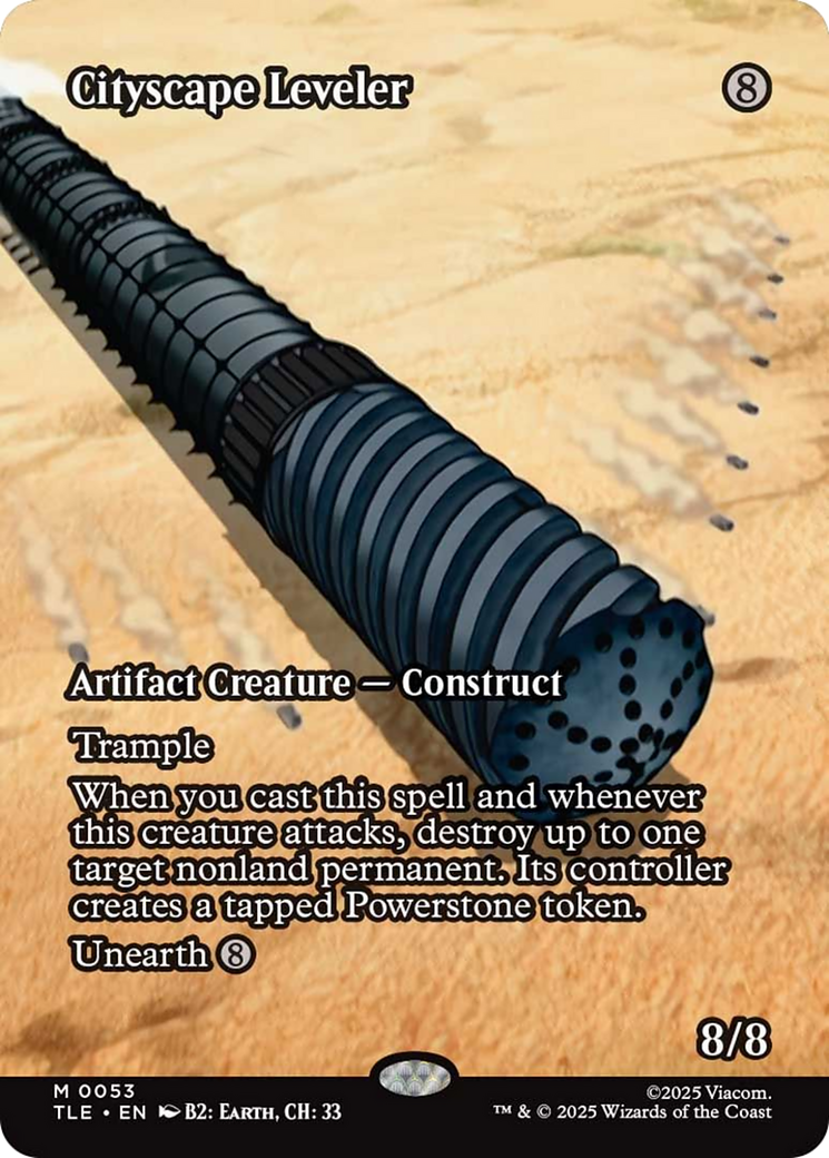 Cityscape Leveler (Borderless) [Avatar: The Last Airbender: Eternal-Legal] | Dragon's Lair Comics and Fantasy Houston TX