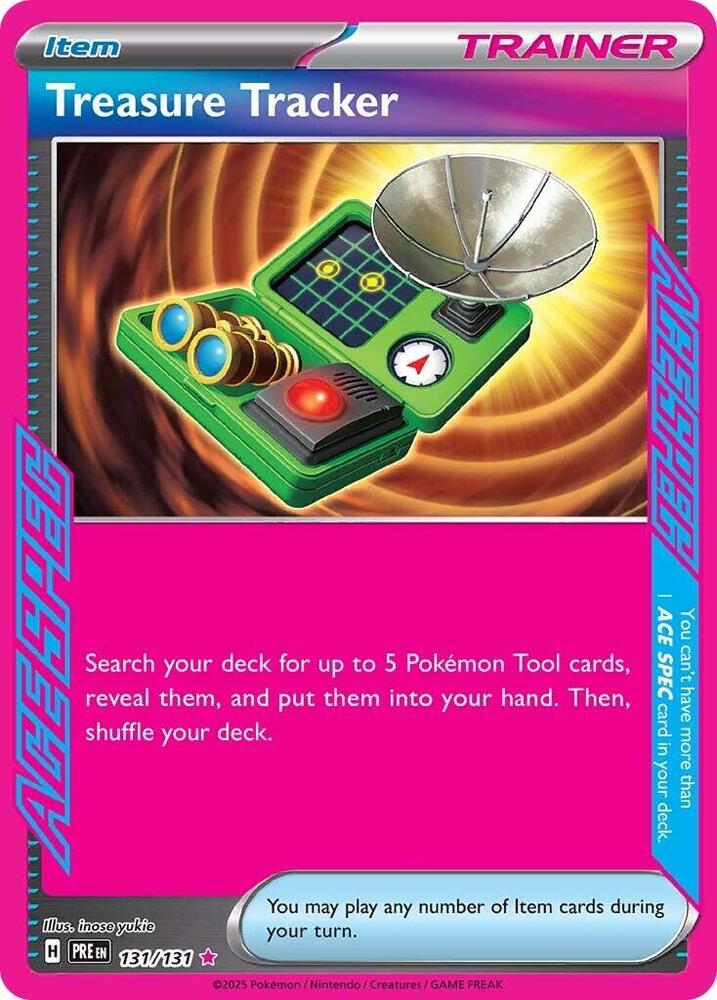 Treasure Tracker (131/131) [Scarlet & Violet: Prismatic Evolutions] | Dragon's Lair Comics and Fantasy Houston TX