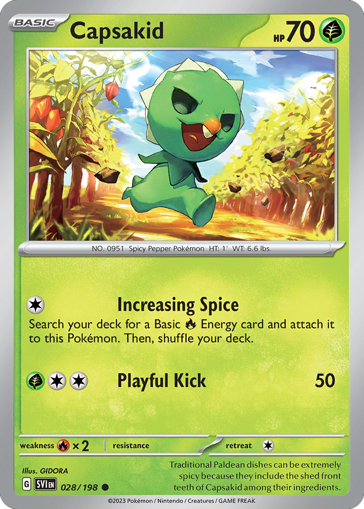 Capsakid (012/191) [Scarlet & Violet: Surging Sparks] | Odin's Place