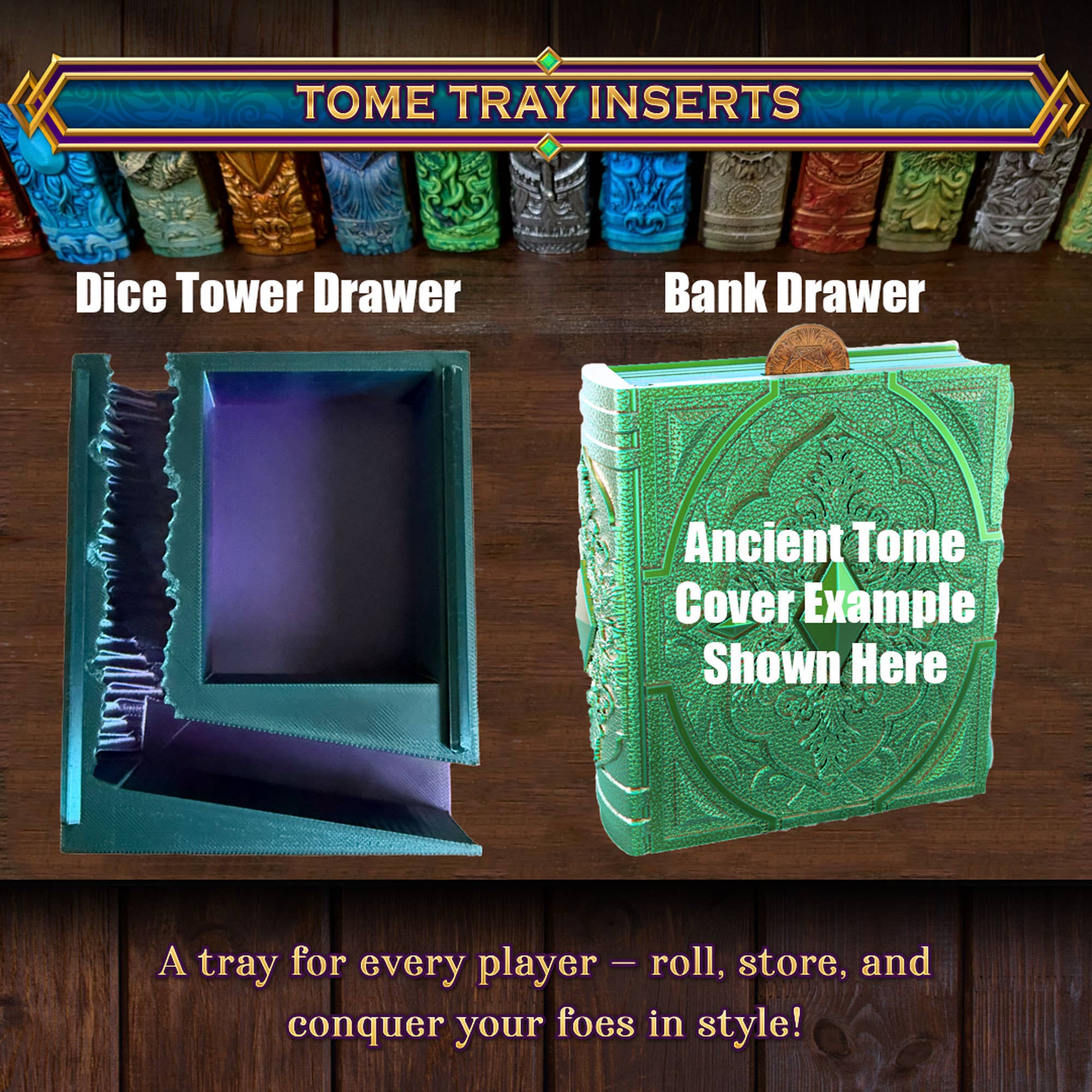 Pirate Yarr Storage Tome for TTRPG, MTG, Pokemon, D&D Gaming | Dragon's Lair Comics and Fantasy Houston TX