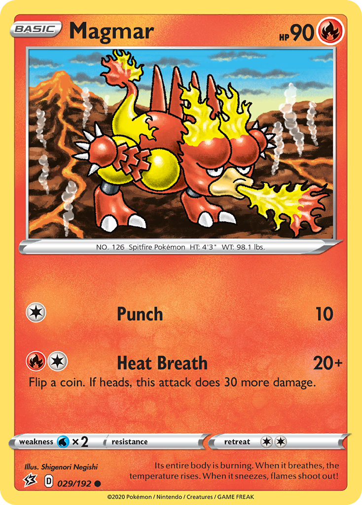 Magmar (029/192) [Sword & Shield: Rebel Clash] | Odin's Place
