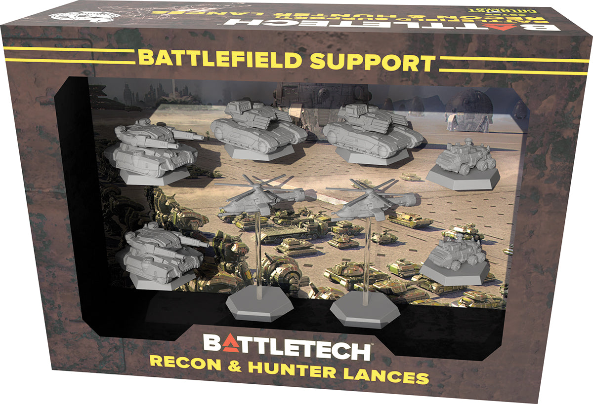 BattleTech: Mercenaries Forcepack - Battlefield Support Recon & Hunter Lances | Dragon's Lair Comics and Fantasy Houston TX