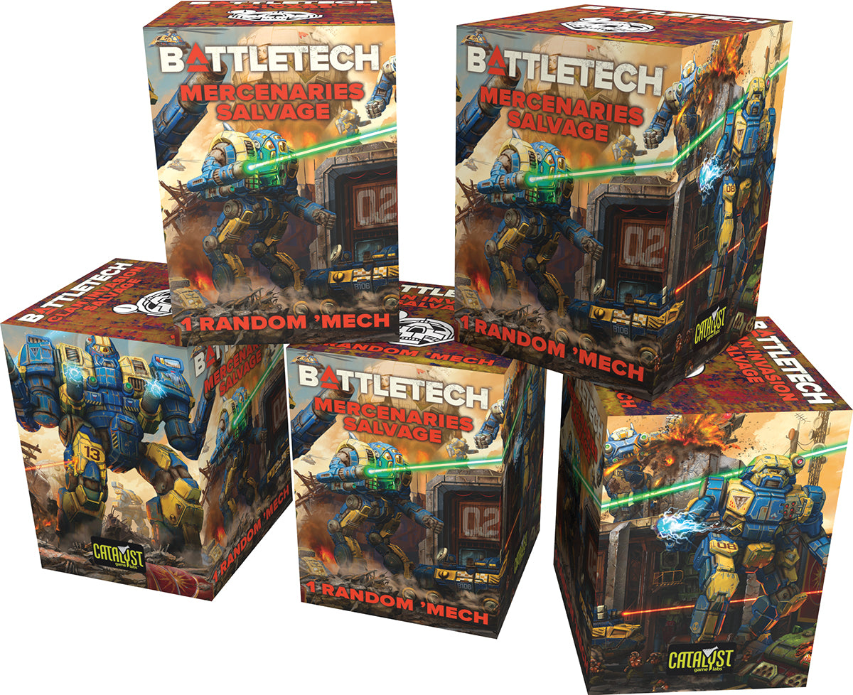 BattleTech: Salvage Box - Mercenaries | Dragon's Lair Comics and Fantasy Houston TX