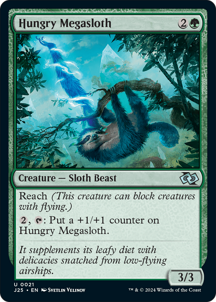 Hungry Megasloth [Foundations Jumpstart] | Dragon's Lair Comics and Fantasy Houston TX
