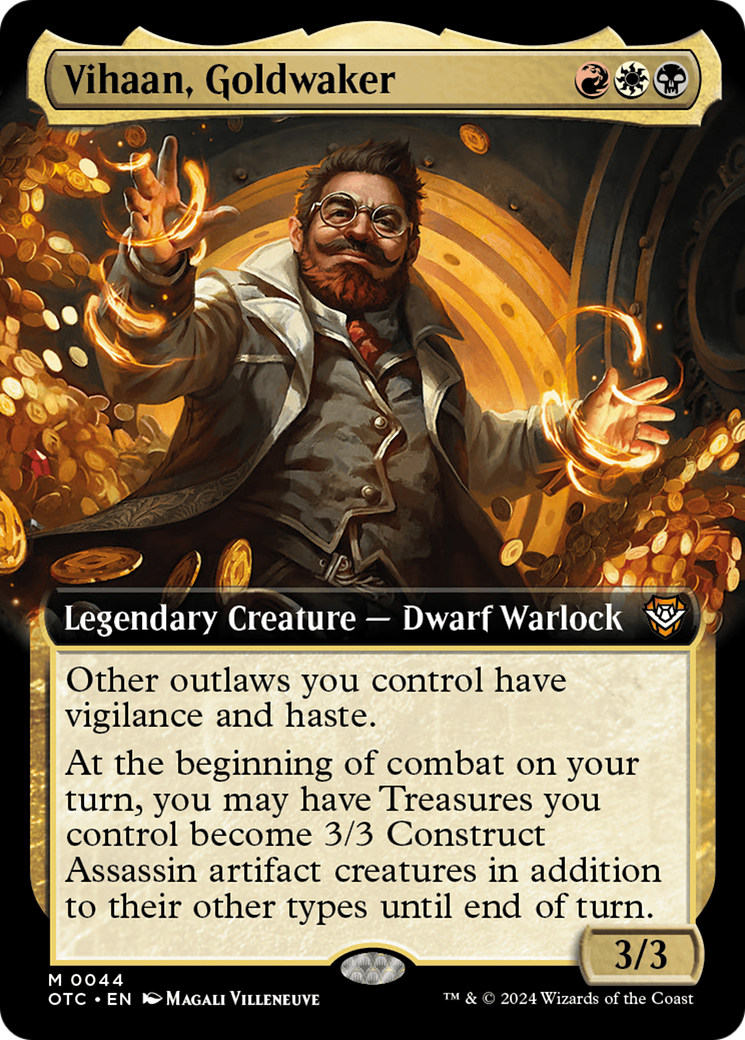 Vihaan, Goldwaker (Extended Art) [Outlaws of Thunder Junction Commander] | Odin's Place