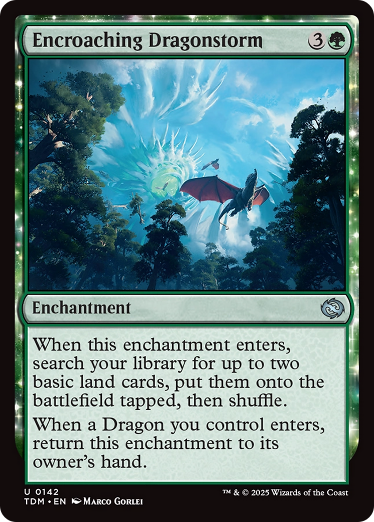 Encroaching Dragonstorm [Tarkir: Dragonstorm] | Dragon's Lair Comics and Fantasy Houston TX