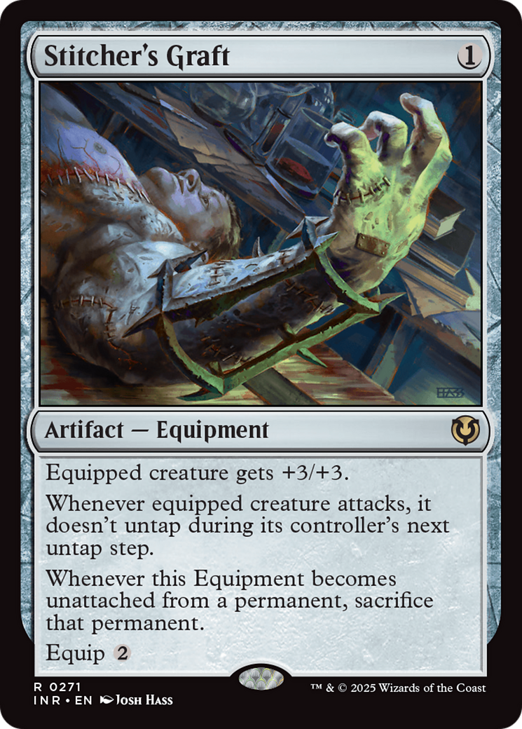 Stitcher's Graft [Innistrad Remastered] | Dragon's Lair Comics and Fantasy Houston TX