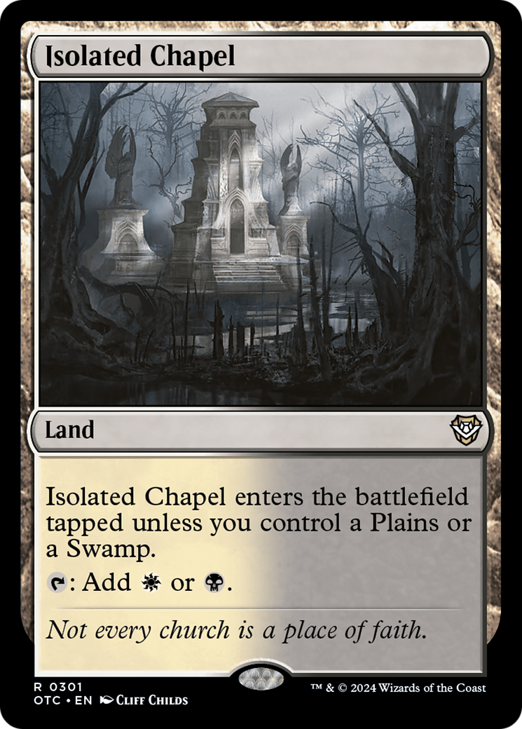 Isolated Chapel [Outlaws of Thunder Junction Commander] | Dragon's Lair Comics and Fantasy Houston TX