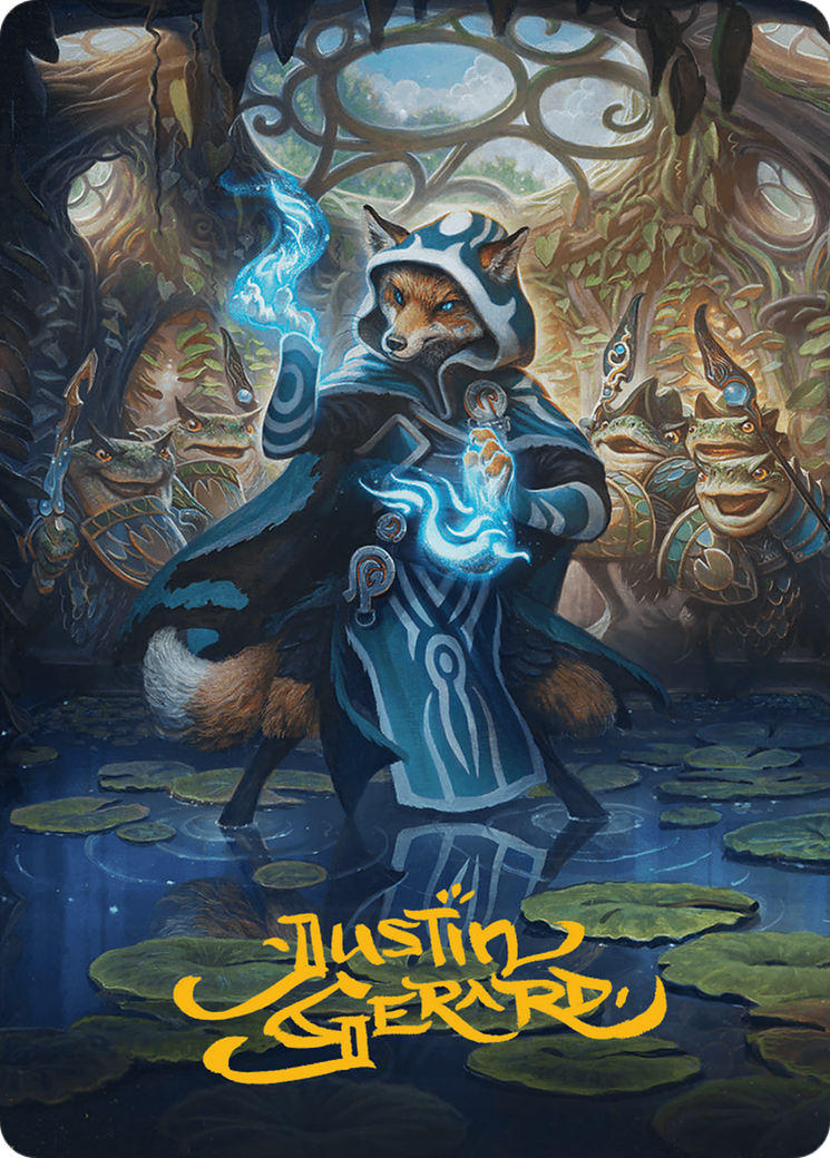 Jace, the Mind Sculptor Art Card (Gold-Stamped Signature) [Bloomburrow Art Series] | Dragon's Lair Comics and Fantasy Houston TX