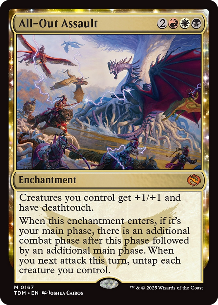 All-Out Assault [Tarkir: Dragonstorm] | Dragon's Lair Comics and Fantasy Houston TX