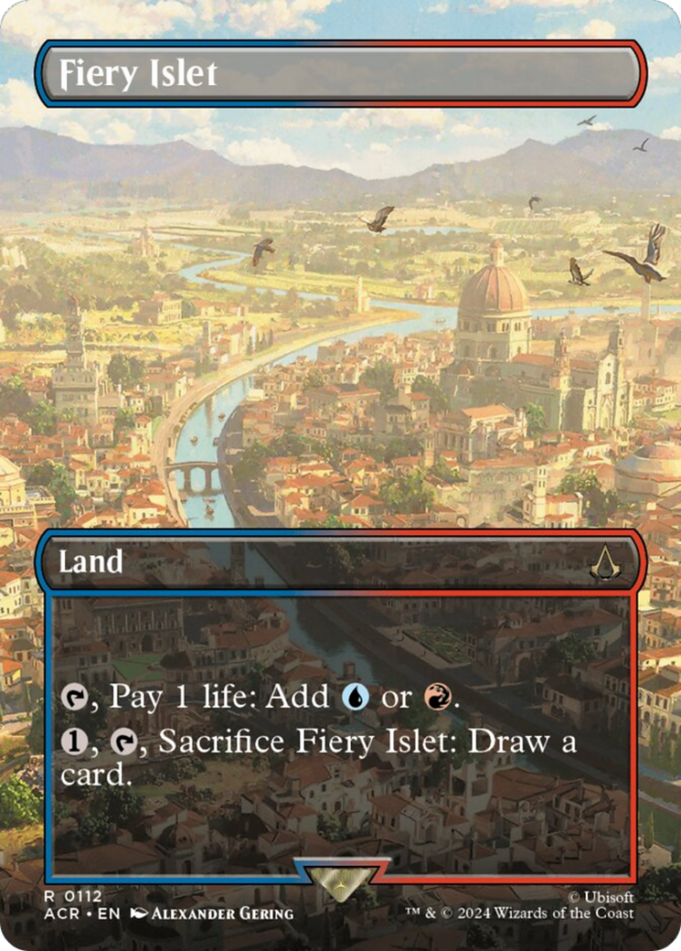 Fiery Islet (Borderless) [Assassin's Creed] | Dragon's Lair Comics and Fantasy Houston TX