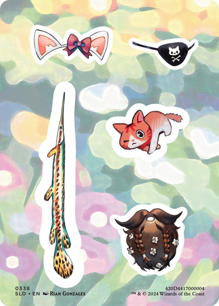 Sticker Sheet (0338) [Secret Lair Drop Series] | Dragon's Lair Comics and Fantasy Houston TX
