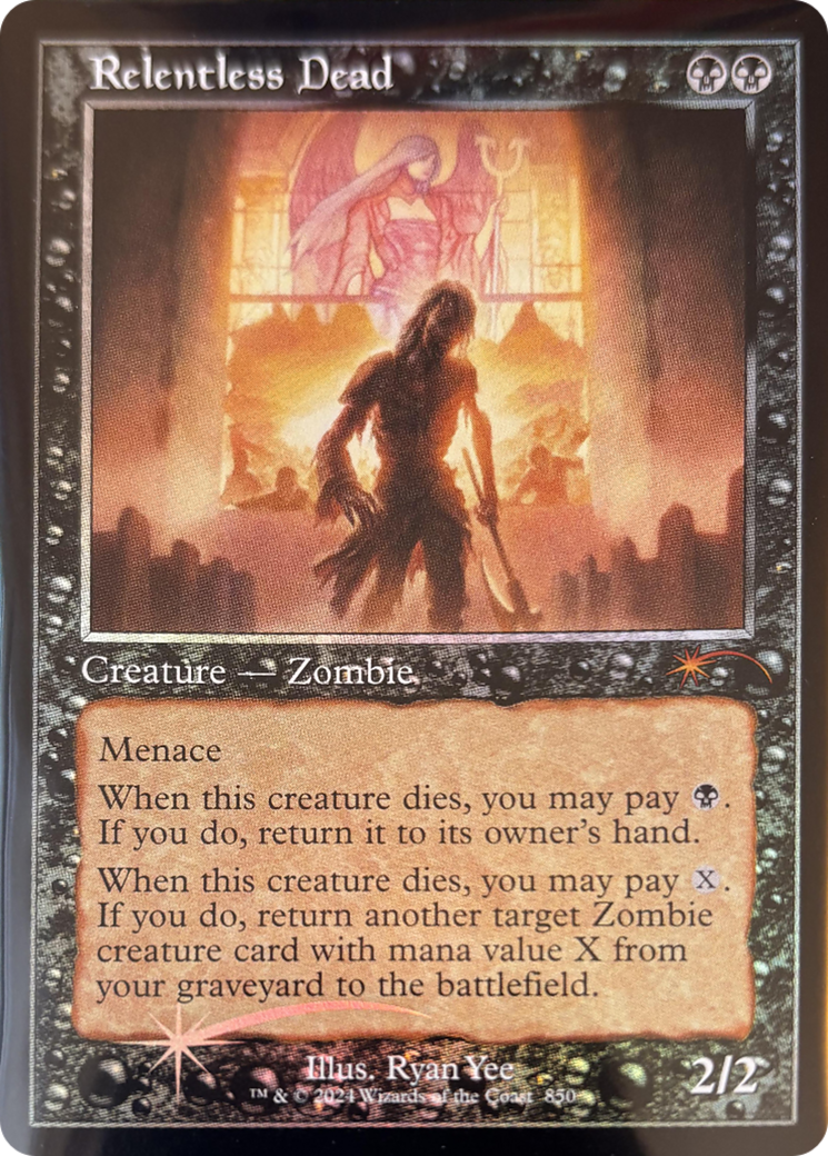 Relentless Dead (Retro Frame) [Secret Lair Drop Series] | Dragon's Lair Comics and Fantasy Houston TX