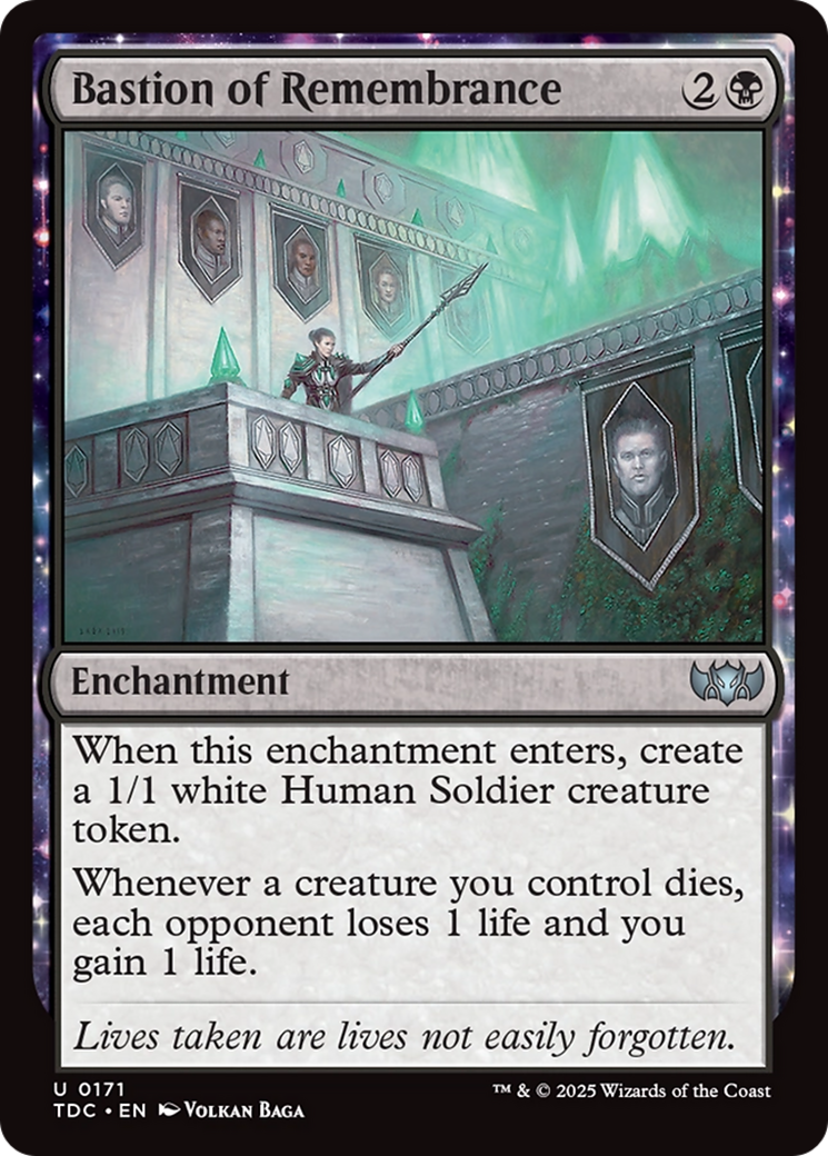 Bastion of Remembrance [Tarkir: Dragonstorm Commander] | Dragon's Lair Comics and Fantasy Houston TX